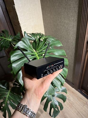 Микрофоны: Hi-Fi DSP подавление обратной связи (писка / гула) Беспроводная UHF — 5