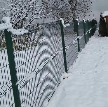 Proizvodi od rolovanog metala, metalni kanali: Panelne ograde akcija panel 3d 153x250 4 mm cink+pvc. Panelna — 11