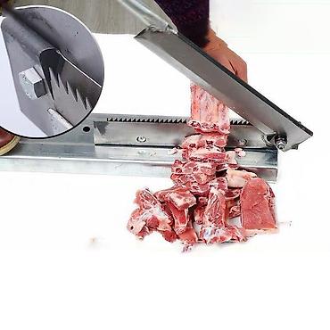 мясорезки: Бытовой маленький резак машина гильотина машина для резки кости ручной — 1