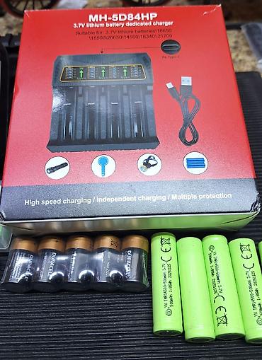 Зарядные устройства: Набор аккумуляторов и зарядных устройств для фонарей, электроники и — 4