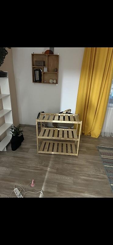 полки кухонные: Этажерка для кухни, Б/у, Дерево, Самовывоз, Платная доставка — 1