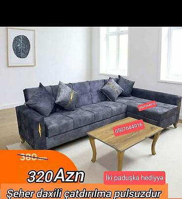 Divanlar: Künc divan, Yeni, Açılan, Bazalı, Parça, Şəhərdaxili pulsuz çatdırılma — 2