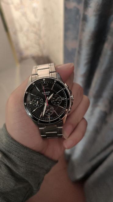 am: İşlənmiş, Qol saatı, Casio, rəng - Boz — 3