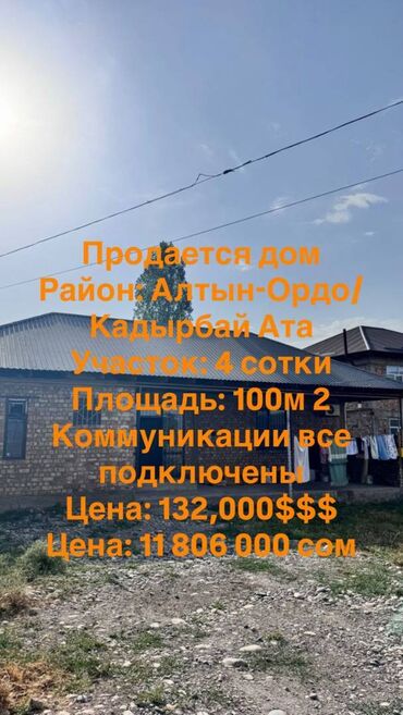 долгосрочная аренда домов бишкек: Времянка, 100 м², 3 комнаты, Агентство недвижимости, Косметический ремонт
