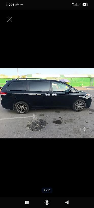 авта: Toyota Sienna: 2012 г., 3.5 л, Автомат, Бензин, Минивэн — 3