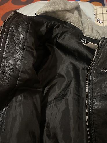 кожный куртка: Детская куртка ZARA x The Rolling Stones. - Модель: бомбер с — 1