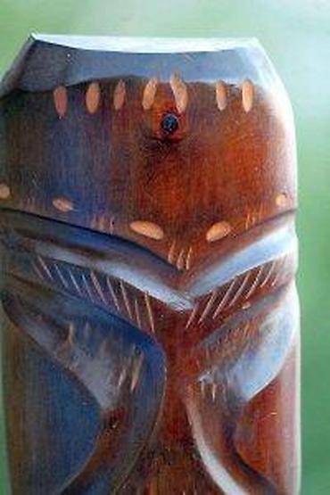 Ostali antikviteti: Maska AFRIČKA umetnost 30cm. Mid-Century. ORIGINAL. Afrička maska — 11