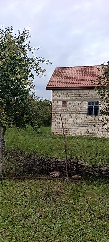 Daş divarlı kənd evi – geniş həyətyanı sahə ilə Qaz işg su. 15 sot - — 3