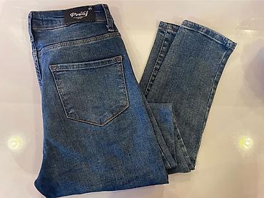 paltar alan: Skinny jean, cox gozel strech materiali var, eyine ela oturur, 38-M — 2