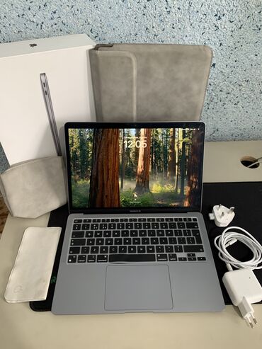 видеокарта ош: Ноутбук, Apple, 8 ГБ ОЗУ, Apple M1, 13.3 ", Б/у, Для несложных задач, память SSD