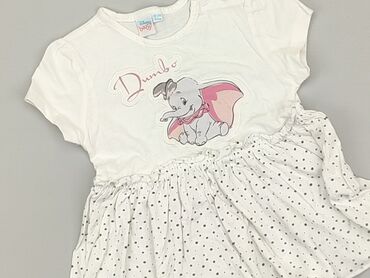 sukienka letnia różowa: Dress, Disney, 1.5-2 years, 92-98 cm, condition - Very good