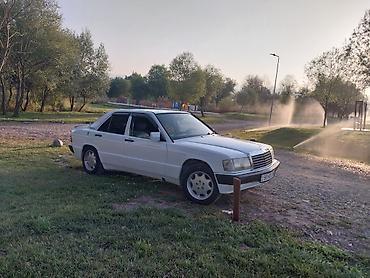 maşin satisi: Mercedes-Benz 190 (W201) sedan – ağ rəng - Kuzov: 4 qapılı sedan — 3