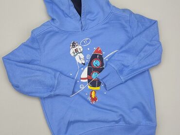 kurtki chłopięce adidas: Sweatshirt, KIK, 5-6 years, 110-116 cm, condition - Good