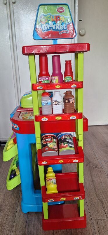 кресло качалка детское: Продаю большой игровой набор Супермаркет отличного качества с 2мя