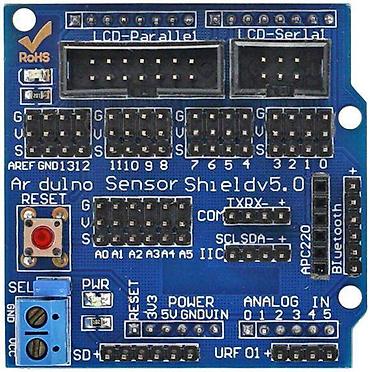 Ana platalar: Məhsul: Arduino Servo və Sensor Shield (v5.0) Qiymət: 6 Təsvir — 3