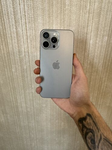 Apple iPhone: IPhone 15 Pro Max, 256 GB, Natural Titanium, Face ID