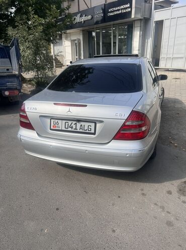 мерседес ашка: Mercedes-Benz E-Class: 2003 г., 2.7 л, Автоматические, Дизель, Седан