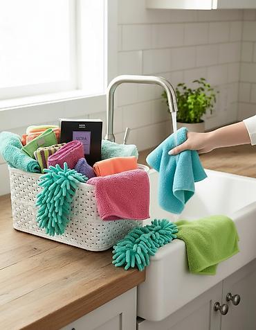 Уборка помещений: Набор для уборки дома Комплект универсальных аксессуаров для — 1