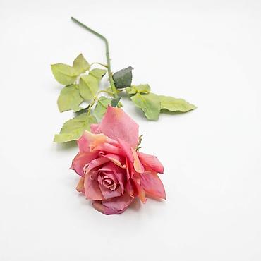 Цветок искусственный - Роза декоративная (Италия) - высота 95 at lalafo.kg Цветок искусственный - Роза декоративная (Италия) - высота 95