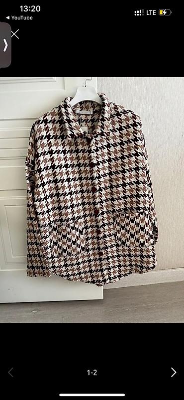 Бомбер, Осень-весна, Made in KG, С принтом, L