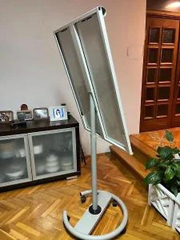 Ostali kancelarijski nameštaj: Mobilni flipčart stalak sa magnetnom belom tablom - Profesionalni — 14