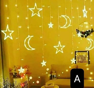 Yolka işıqları: İşıqlar Ulduz işıqlar Şekilleri çevirerek formalara ve ölçüsüne baxa — 2