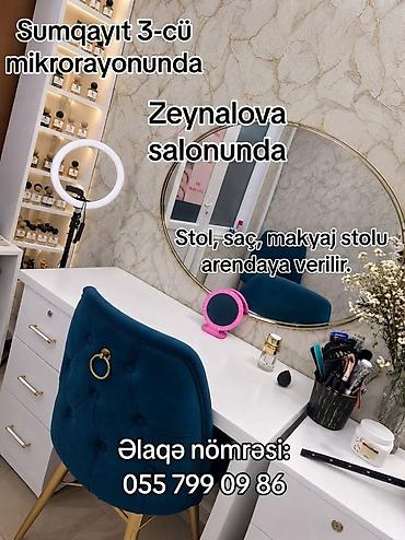 12 mikrorayon: Sumqayıt 3-cü mikrorayonda yerləşən Zeynalova salonunda iş yerləri — 1