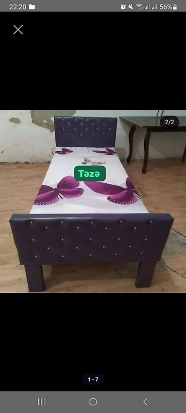Yeni, Təknəfərlik çarpayı, Bazasız, Matrassız, Siyirməsiz lalafo.az -da Yeni, Təknəfərlik çarpayı, Bazasız, Matrassız, Siyirməsiz