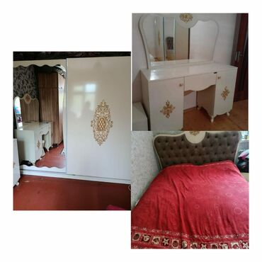 2 təknəfərlik çarpayı, Dolab, Termo, 2 tumba, İşlənmiş