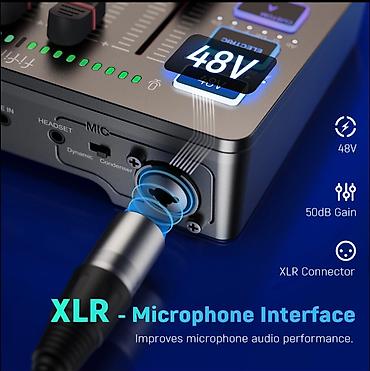 микшерный пульт behringer: 🎛️ FIFINE AmpliGame SC3 — 4-канальный RGB-микшер для профессионального — 7