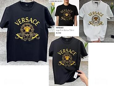 Majice: Men's T-shirt Versace, bоја - Crna — 1