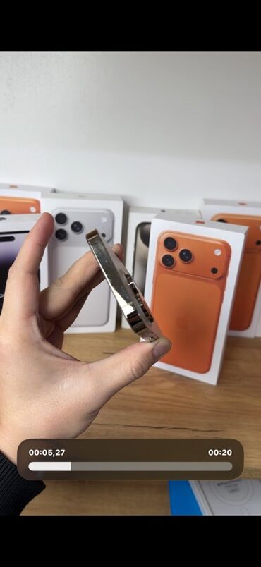 Apple iPhone: IPhone 14 Pro, Золотой, Коробка — 12