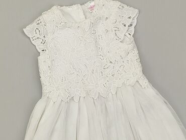 białe letnie sukienki: Sukienka, So cute, 12-18 m, stan - Idealny