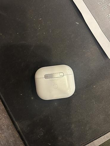 airpods pro 1: Apple AirPods 3 (MagSafe şarj qutusu) ANCAQ 1 DENE QALIB ‼️ (50azn — 3