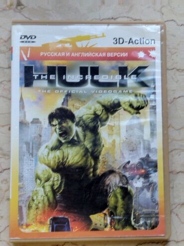 diskilər: The Incredible Hulk 2008 oyun (original disk)