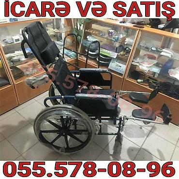 Reklinasiya olunan əlil arabası – icarə və satış - Yüksək arxa — 1