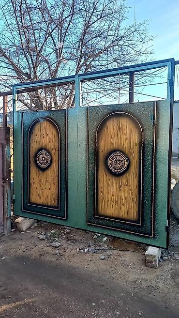 həyət qapları: 650manatdan bawlayan qiymetlerle istenilen olcude sifariw qebul olunur — 2