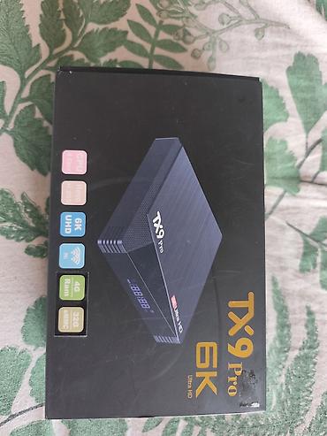 tv berlin: TX9 Pro 6K Ultra HD Android TV Box • Ekran: 6K Ultra HD çıxış dəstəyi — 1