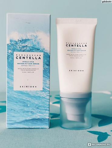 спф крем: SKIN1004 Madagascar Centella Hyalu-Cica Water-Fit Sun Serum SPF50+ — 1