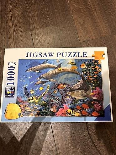 şaxta baba oyuncagi: Məhsul: Jigsaw Puzzle – 1000 hissə - Mövzu: Okean dünyası – — 1