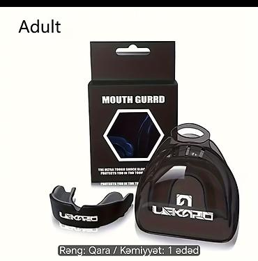 pul səkilləri: Məhsul: Ağız qoruyucusu (Mouth Guard) – böyüklər üçün - İdman — 1