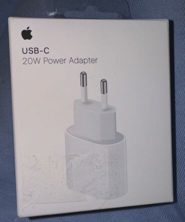 apple 12 qiymeti: Adapter Apple, 20 Vt, Yeni