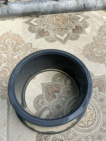 plastik çənlər: PVC boru keçidi / manjet - Material: sərt PVC (qara rəng) - Növ: boru — 3