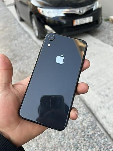 IPhone XR, черный Состояние аккумулятора 77% Экран менялся на