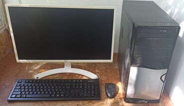 Настольные ПК и рабочие станции: Компьютер, Игровой, Intel Core i7, NVIDIA GeForce GTX 1050 Ti, HDD + SSD