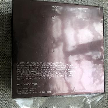 klein: Продаю Euphoria Men (Calvin Klein) 100 мл, Fabrique en France, 2011 — 4