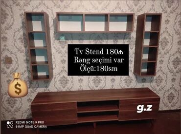 Divanlar: TV stend rəng seçimi var