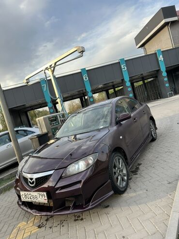 тюнинг мазда 323f слепая: Автомобиль Mazda 3, выполненный в тёмно-бордовом цвете, представляет