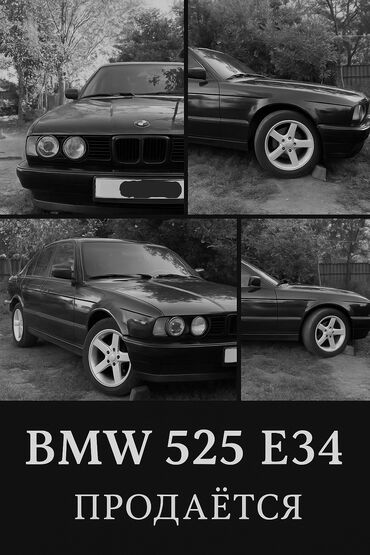 BMW: BMW 5 series: 1989 г., 2.5 л, Механика, Бензин, Седан
