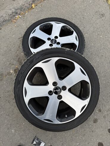 Disk təkərlər: İşlənmiş Disk təkər Kia 215 / 45 / R 17, 4 Boltlu